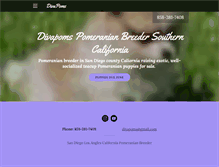 Tablet Screenshot of divapoms.com